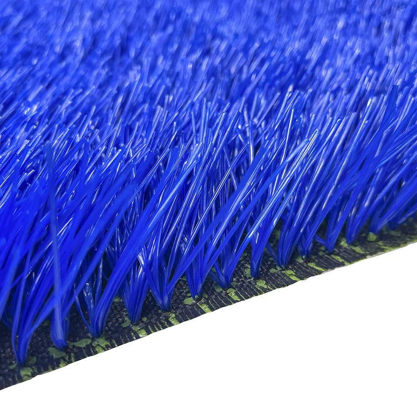 Bule artificial turf of football field Bule artificial turf of football field