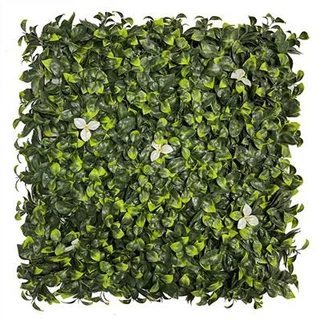 Lažna živa zidna trava sa ružičastim cvjetovima