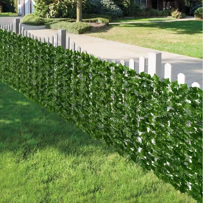 Umjetna boxwood rola na otvorenom