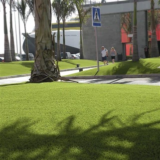 Vještačka trava u javnim površinama urbanog parka